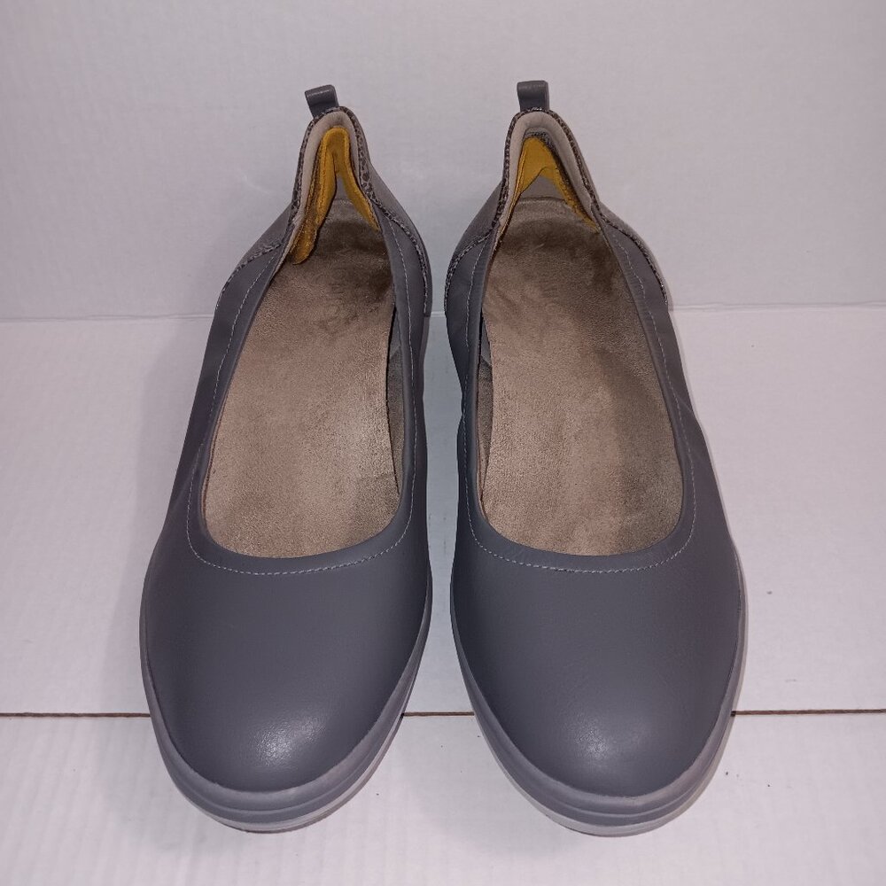 VIONIC JACEY WEDGE SLIP ON SHOES GRAY SIZE 11